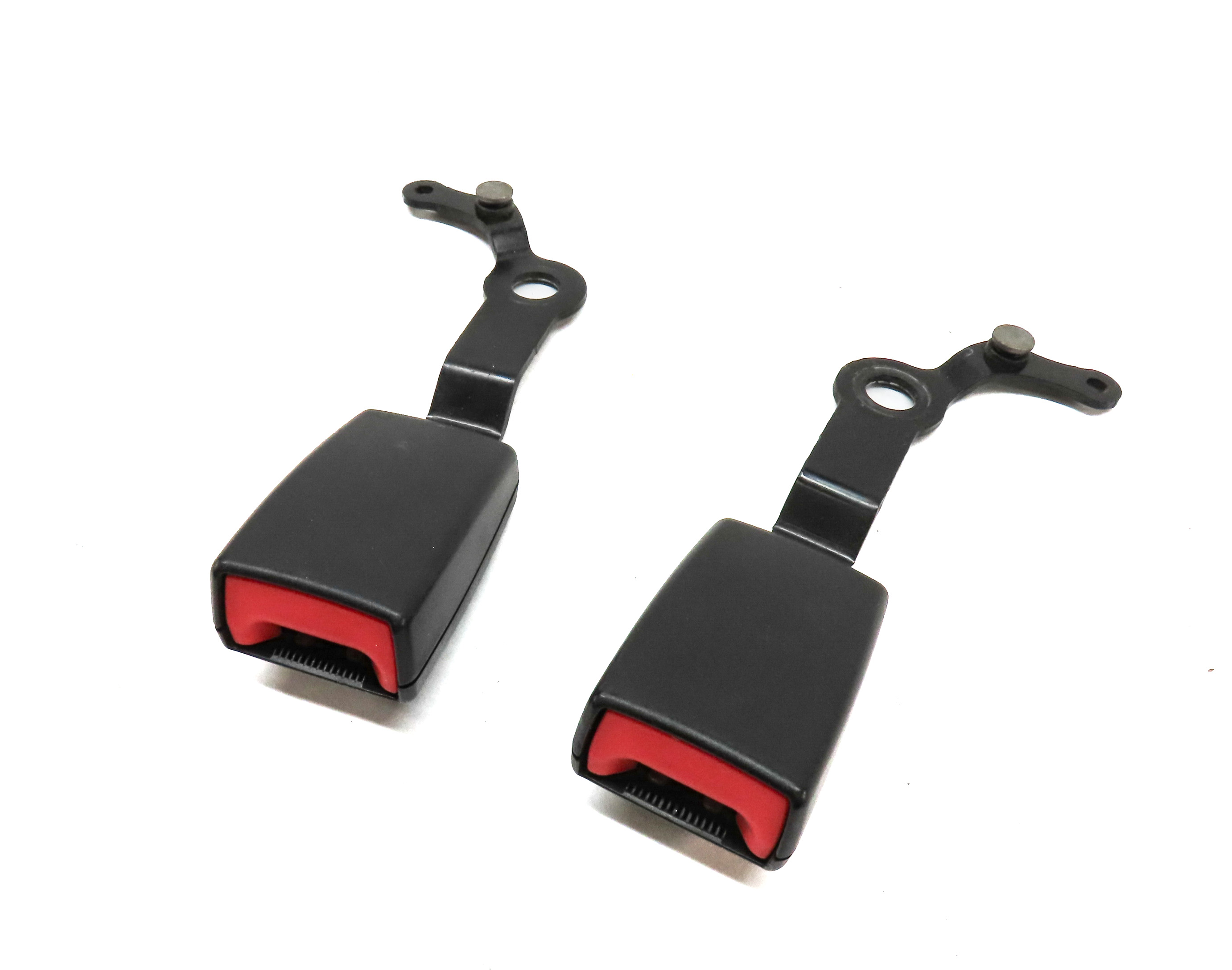 2011 LAND ROVER LR4 REAR 3RD ROW SEAT LEFT & RIGHT SEATBELT BUCKLE RECEIVER SET2 — exact item pictured